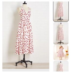 NWT Versona Strawberry Festival Dress xsmall